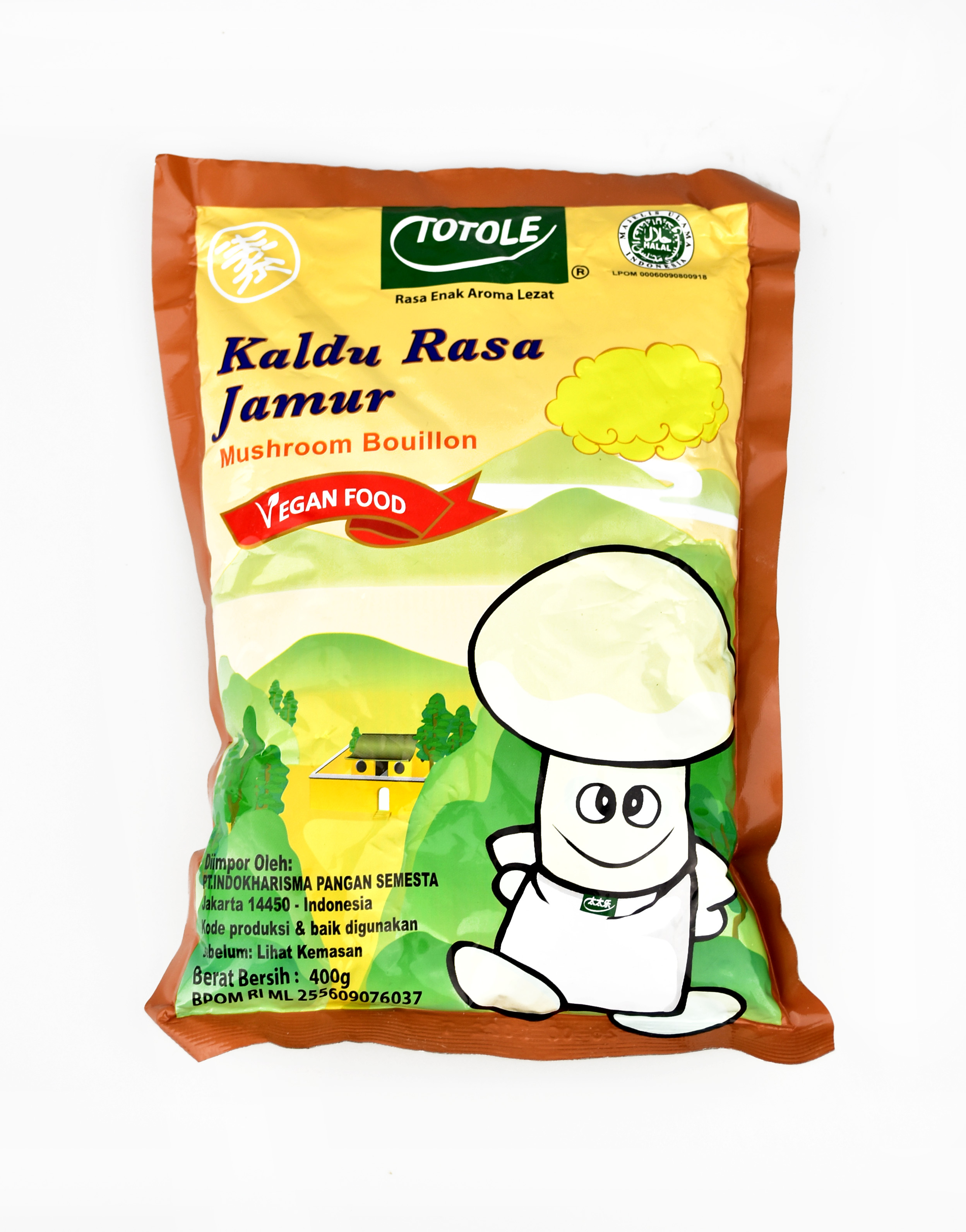 Totole kaldu rasa jamur 400 gr | Bormadago.com