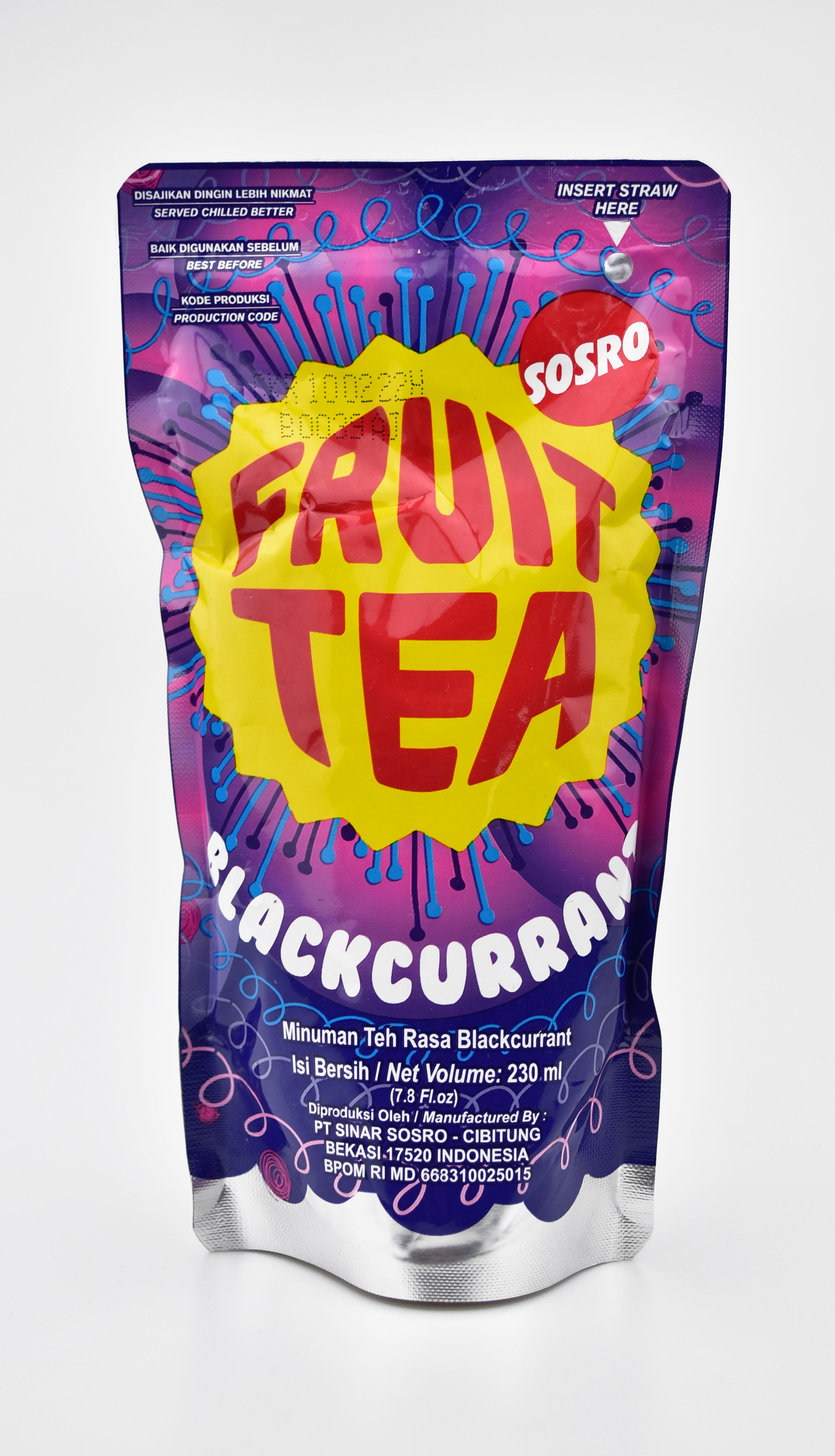 FRUIT TEA BLACKURRANT GENGGAM 200 ML