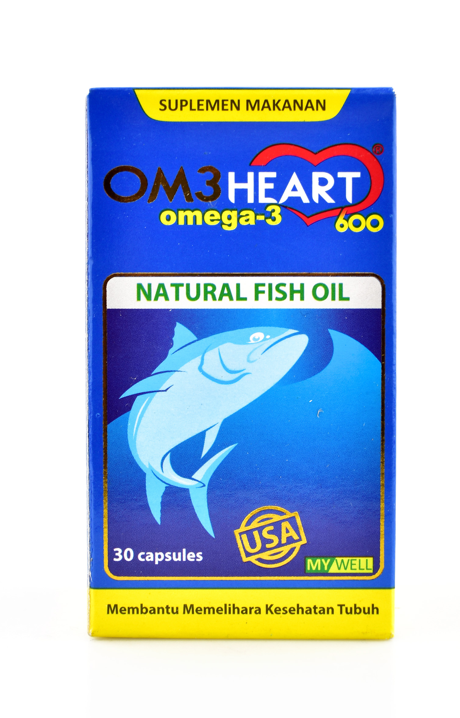 Om3heart 30 kapsul | Bormadago.com