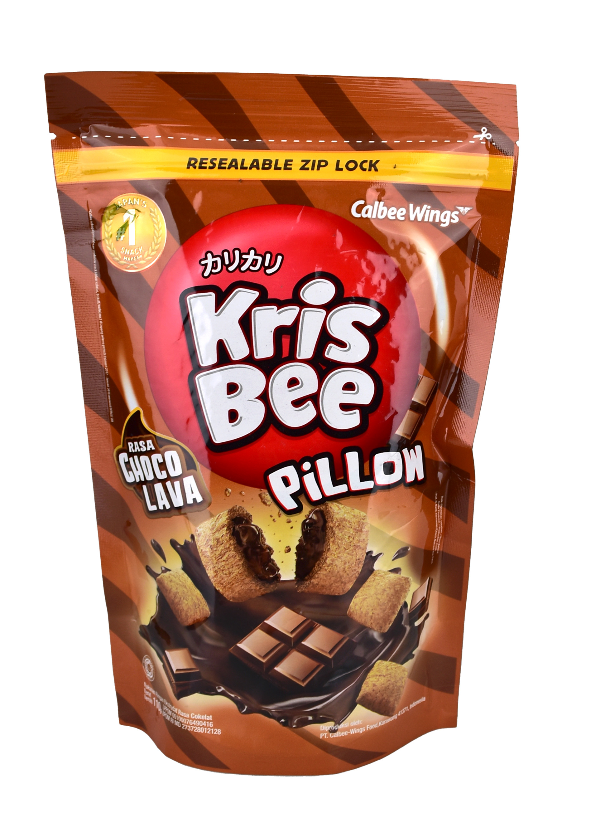 KRIS BEE PILLOW CHOCO LAVA 100 GR