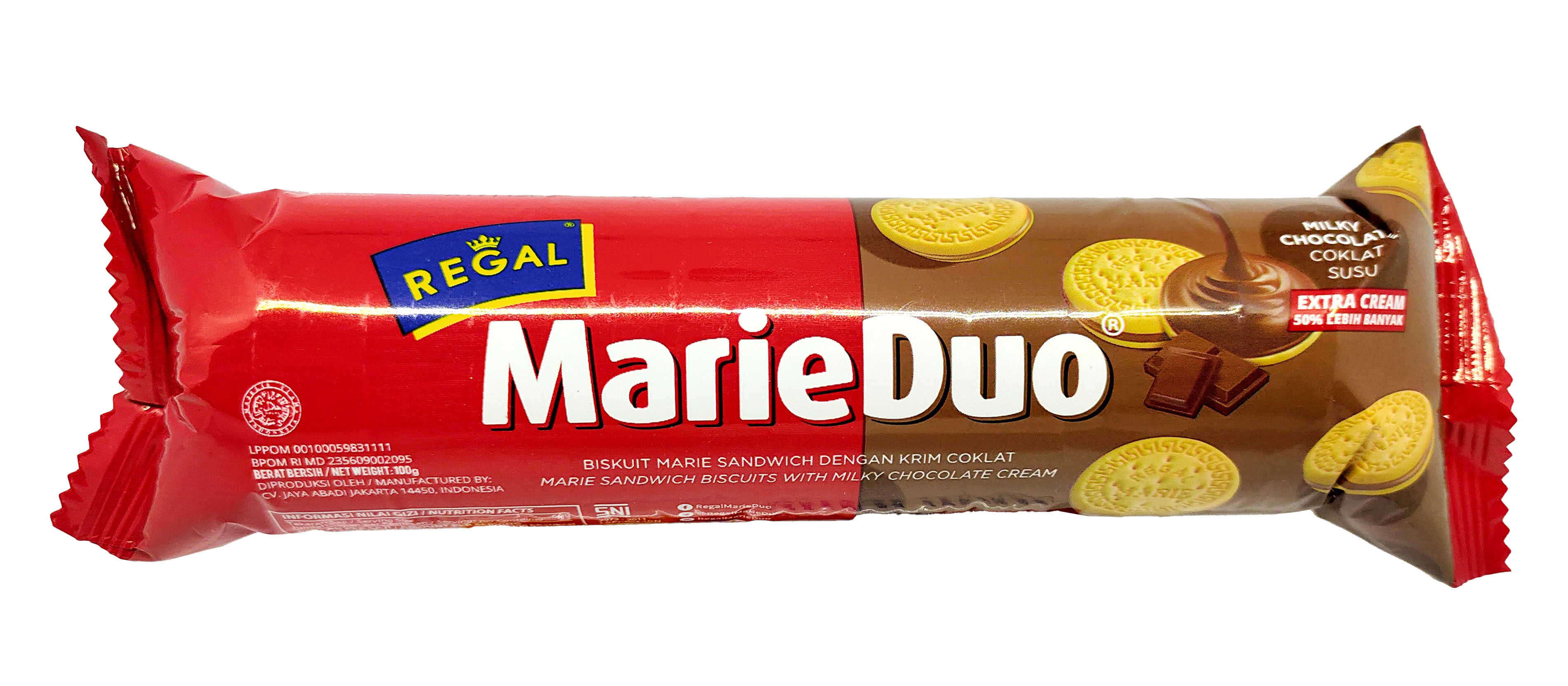 REGAL MARIE DUO COKLAT 100 GR