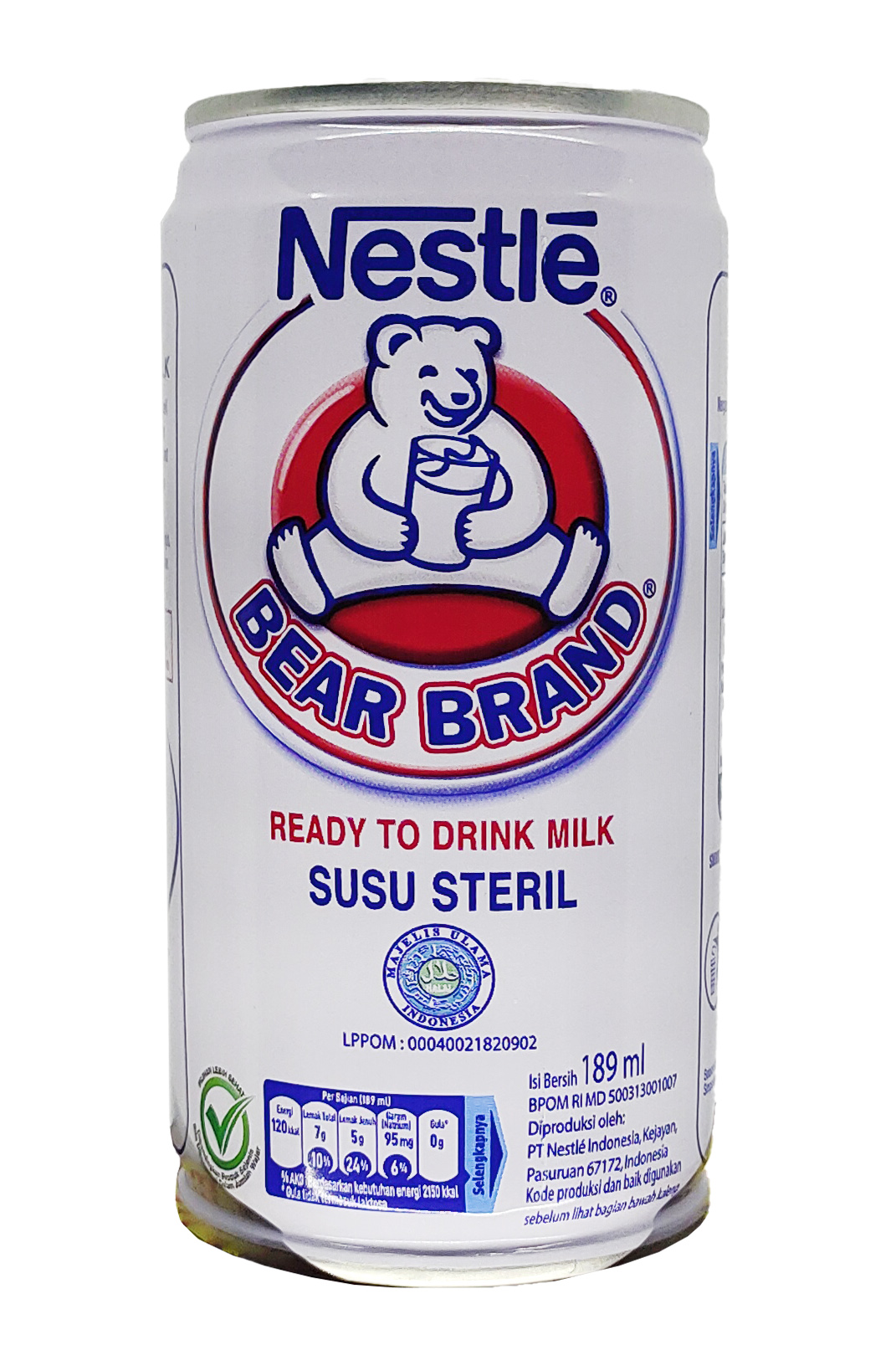 Bear Brand Susu Steril 189 ml