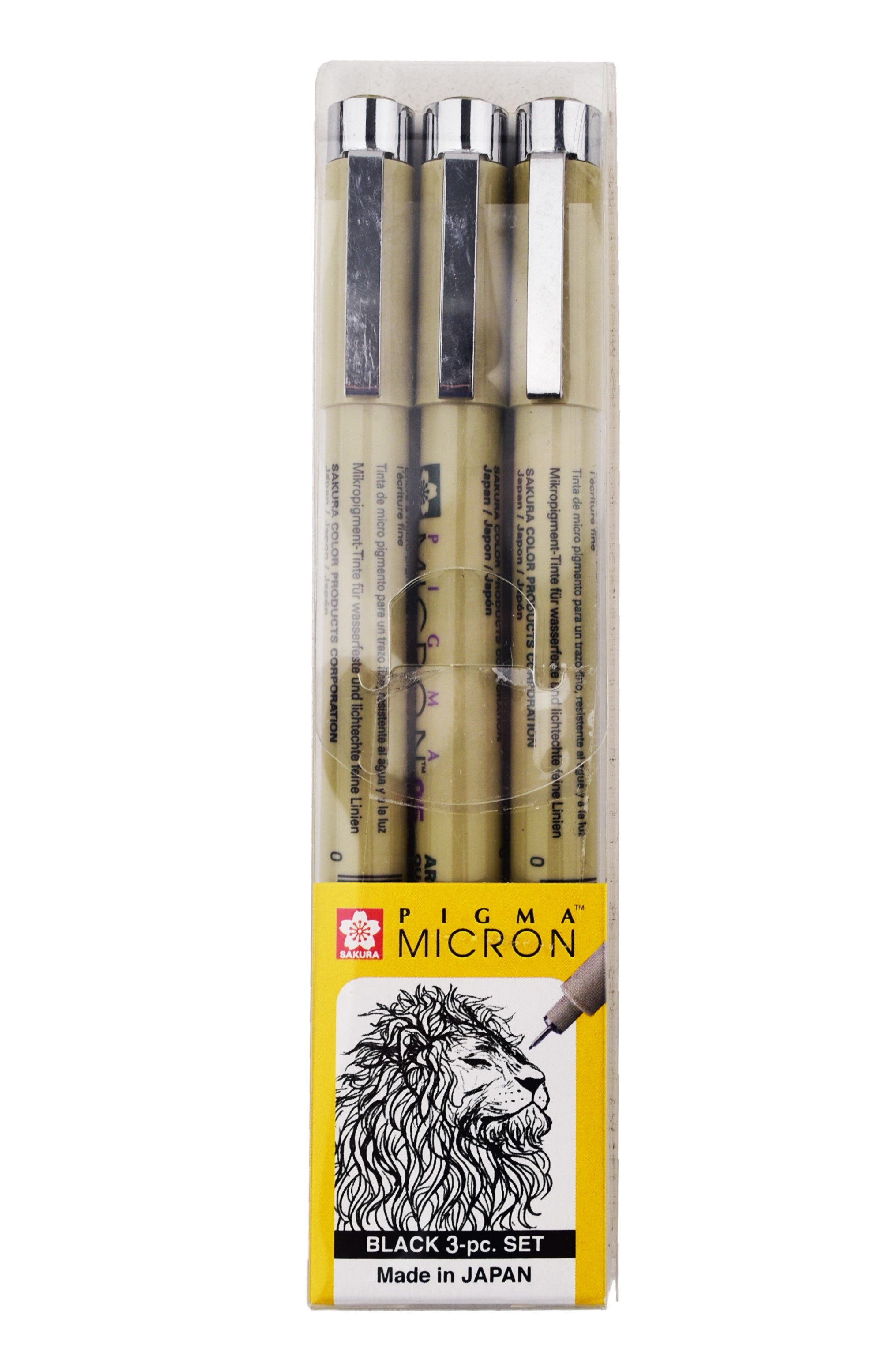 Penna Pigma Micron Set 3 Pezzi - Pennarelli A Inchiostro Permanente Per Disegno E Technical Pen - Foto 9